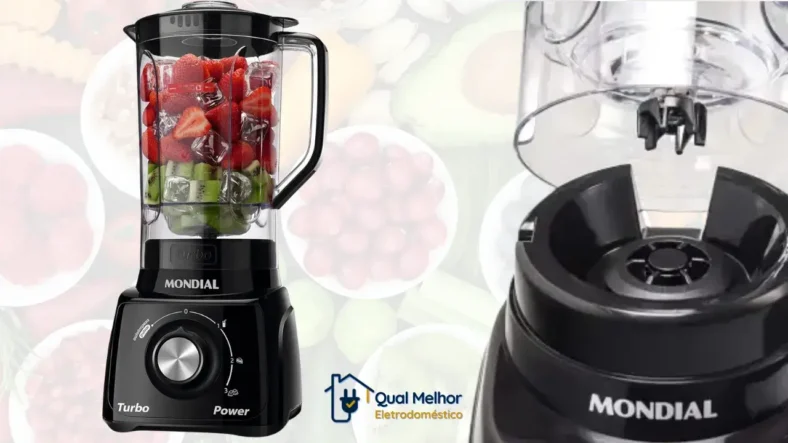 Capa Liquidificador Mondial Turbo Power L-99-FB - Qual Melhor Eletrodoméstico