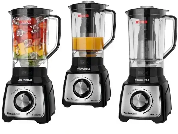 Promoção Liquidificador Mondial Turbo L-1200 BI - Qual Melhor Eletrodomestico